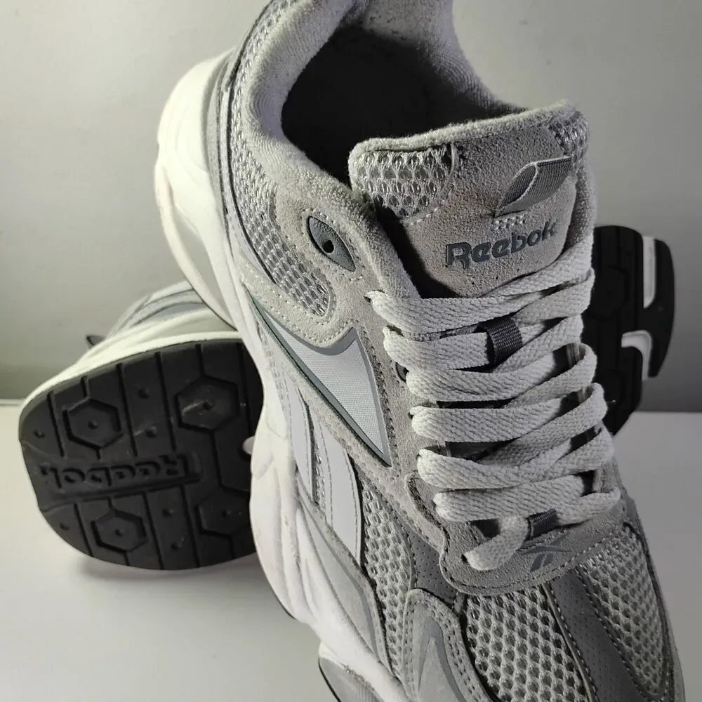 Reebok Royal Charge Sneaker Men US 10.5 Chunky Gray White Casual Lifestyle Shoes
